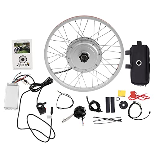 Queeucaer 36V 750W 20 Zoll E-Bike Vorderrad Umbausatz Conversion Motor Kit(außer Batterie) von Queeucaer