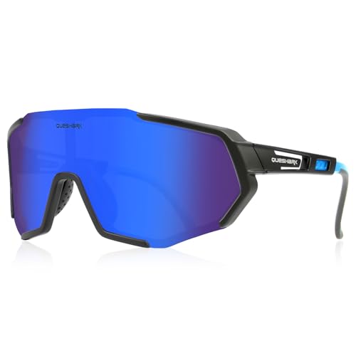 Queshark Fahrradbrille Kinder 8-16, Schutz Kinder Sonnenbrille UV400 für Jungen Mädchen Schutzbrille Outdoorsport Queshark Fahrradbrille Kinder 8-16, Schutz Kinder Sonnenbrille UV400 für Jungen Mädchen Schutzbrille Outdoorsport von Queshark