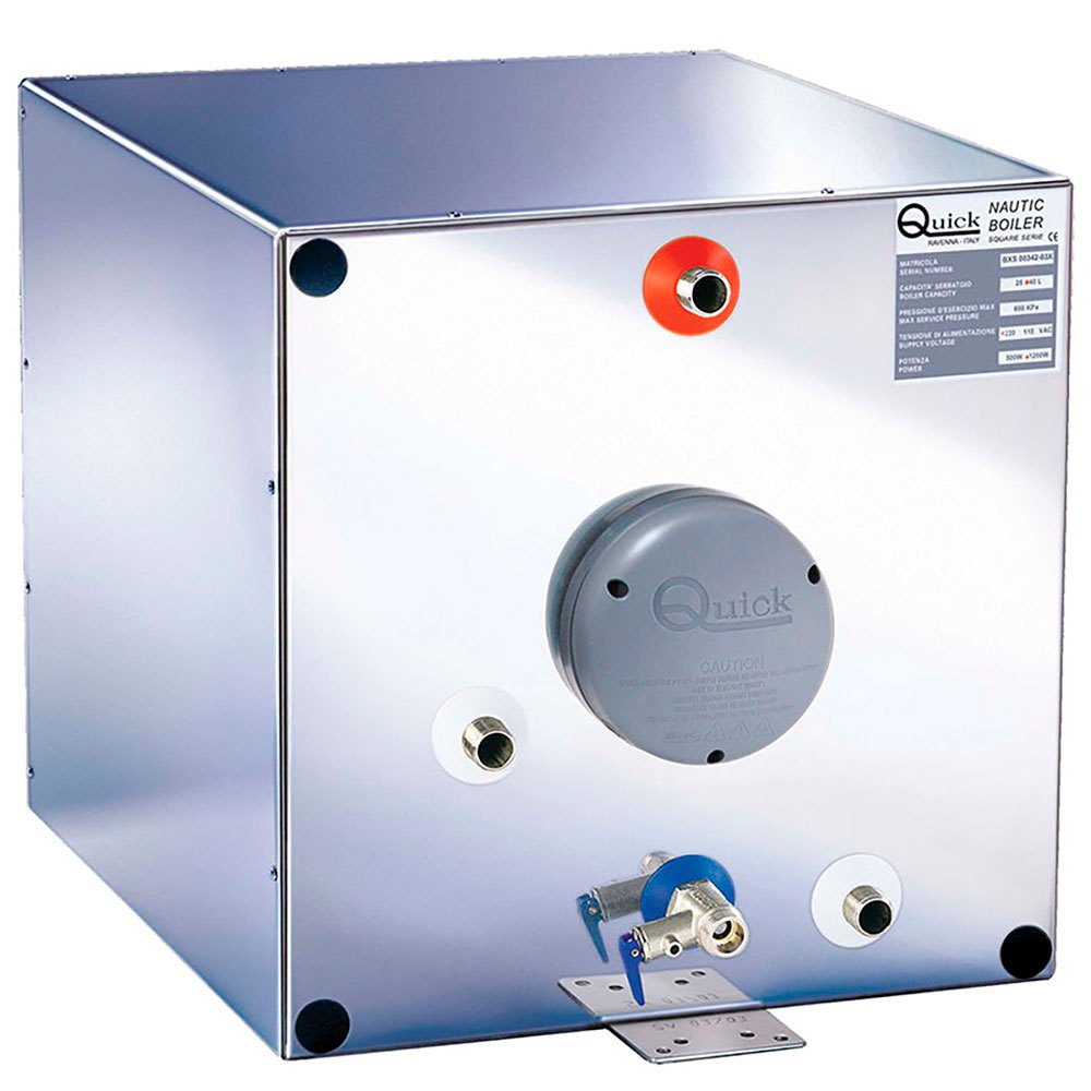 Quick Italy Heater Inox Rect 25 L Silber 25 L Quick Italy Heater Inox Rect 25 L Silber 25 L von Quick Italy