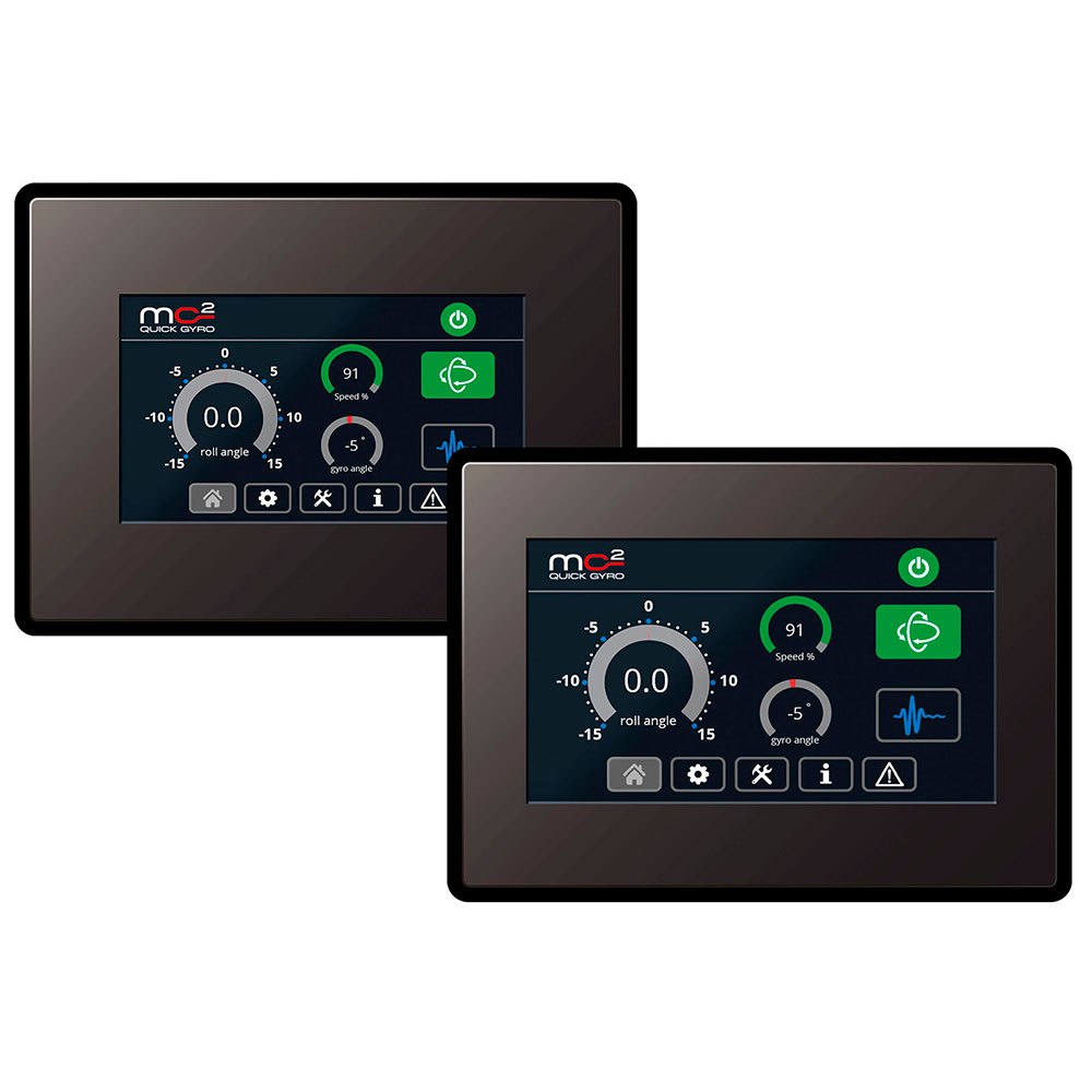 Quick Italy Remote Control Mc2x 5 Touch Ip66 Silber Quick Italy Remote Control Mc2x 5 Touch Ip66 Silber von Quick Italy