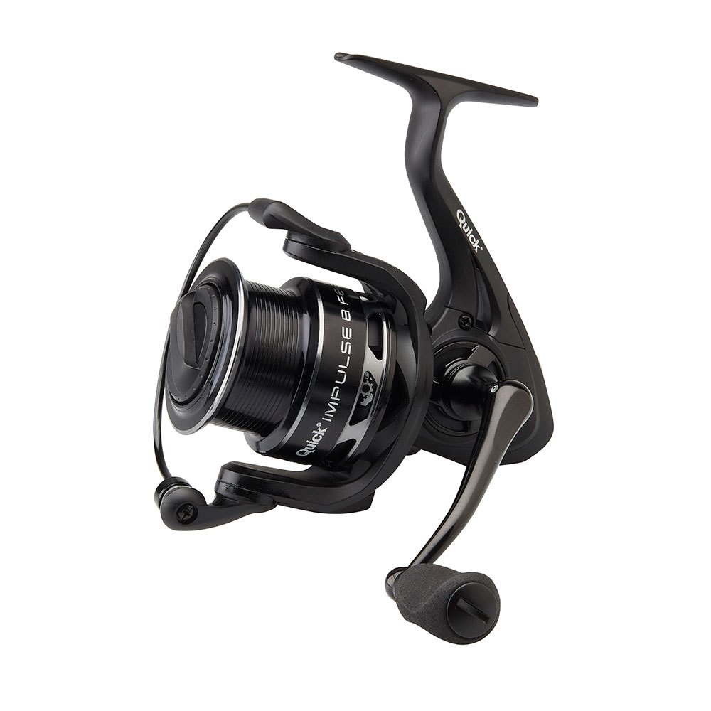 Quick Impulse 8 Feeder Fd Iasp Carpfishing Reel Silber 4000 von Quick