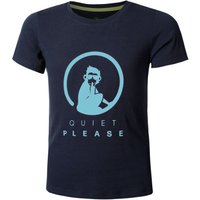 Quiet Please Advantage Logo T-shirt Jungen Dunkelblau von Quiet Please