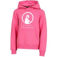 Quiet Please Baseline Logo Hoody Mädchen Pink - 152 von Quiet Please