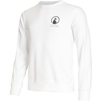 Quiet Please Baseline Sweatshirt Herren in weiß, Größe: S von Quiet Please