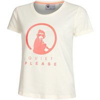 Quiet Please Crossroad Baseline T-Shirt Damen in weiß, Größe: S von Quiet Please