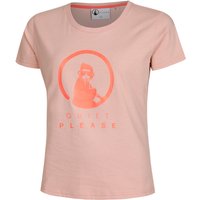 Quiet Please Crossroad Baseline T-shirt Damen Altrosa - S von Quiet Please