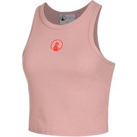 Quiet Please Crossroad Ribbed Tank-Top Damen in altrosa von Quiet Please