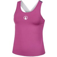 Quiet Please Crossback Tank-Top Damen in berry, Größe: M von Quiet Please