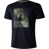 Quiet Please Linear T-shirt Herren Dunkelblau Quiet Please Linear T-shirt Herren Dunkelblau von Quiet Please