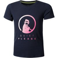 Quiet Please Logo T-shirt Mädchen Dunkelblau - 128 Quiet Please Logo T-shirt Mädchen Dunkelblau - 128 von Quiet Please