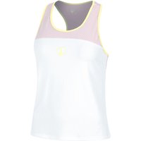 Quiet Please Mind Racerback Tank-Top Damen in weiß, Größe: XS Quiet Please Mind Racerback Tank-Top Damen in weiß, Größe: XS von Quiet Please