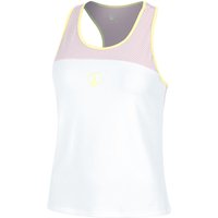 Quiet Please Mind Racerback Tank-top Damen Weiß - M von Quiet Please