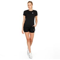 Quiet Please Point 2in1 Shorts Damen Schwarz - L von Quiet Please