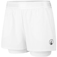 Quiet Please Point 2in1 Shorts Damen in weiß von Quiet Please