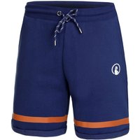 Quiet Please Retro Lifestyle Shorts Herren in dunkelblau von Quiet Please