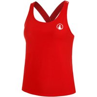 Quiet Please Serve & Volley 2.0 Tank-top Damen Rot - S von Quiet Please