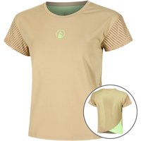Quiet Please Wild Cross T-Shirt Damen in beige, Größe: M Quiet Please Wild Cross T-Shirt Damen in beige, Größe: M von Quiet Please