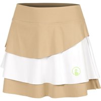 Quiet Please Wild Flounce Rock Damen Beige Quiet Please Wild Flounce Rock Damen Beige von Quiet Please