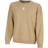 Quiet Please Wild Oversize Sweatshirt Damen in beige, Größe: L Quiet Please Wild Oversize Sweatshirt Damen in beige, Größe: L von Quiet Please