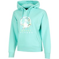 Quiet Please Wild Sketchy Hoody Damen Türkis Quiet Please Wild Sketchy Hoody Damen Türkis von Quiet Please