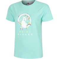 Quiet Please Wild Sketchy T-shirt Damen Türkis - S Quiet Please Wild Sketchy T-shirt Damen Türkis - S von Quiet Please