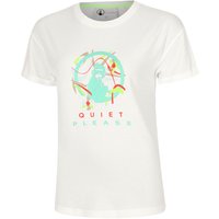 Quiet Please Wild Sketchy T-shirt Damen Weiß - Xl von Quiet Please