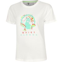 Quiet Please Wild Sketchy T-shirt Damen Weiß Quiet Please Wild Sketchy T-shirt Damen Weiß von Quiet Please