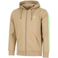 Quiet Please Wild Taped Zip Sweatjacke Herren in beige, Größe: L Quiet Please Wild Taped Zip Sweatjacke Herren in beige, Größe: L von Quiet Please
