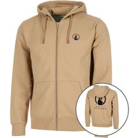 Quiet Please Wild Tonal Zip Sweatjacke Herren Beige - S von Quiet Please