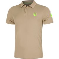 Quiet Please Wild Tournament Hori Polo Herren Beige Quiet Please Wild Tournament Hori Polo Herren Beige von Quiet Please