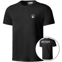 Quiet Please Ready To Serve T-shirt Herren Schwarz von Quiet Please