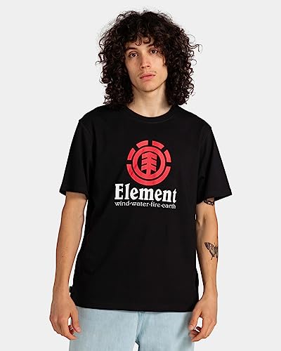 Element - Vertical Screen Tee für Männer - Faded Black - XL Element - Vertical Screen Tee für Männer - Faded Black - XL von Element