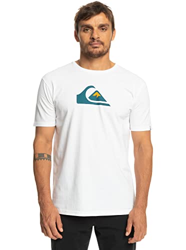 Quiksilver Comp Logo - T-Shirt für Männer Weiß von Quiksilver