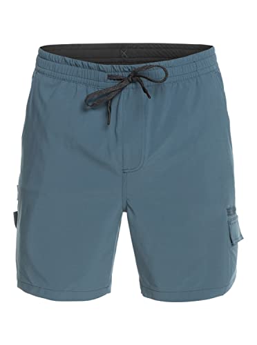 Quiksilver Taxer Cargo 18" - Amphibien-Boardshorts für Männer Blau von Quiksilver