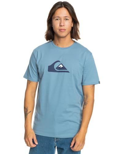Quiksilver Comp Logo - T-Shirt für Männer Blau von Quiksilver