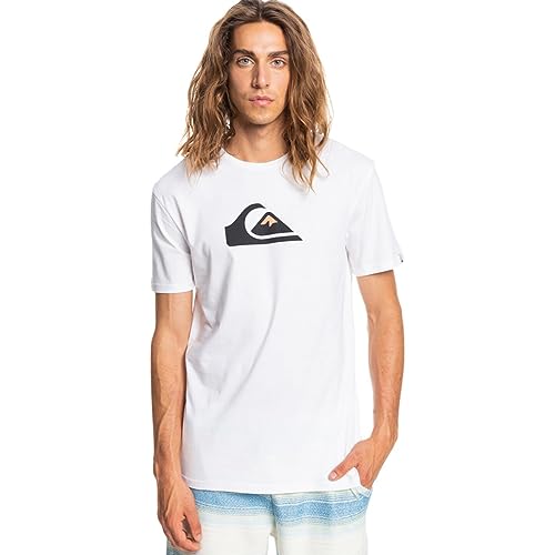 Quiksilver Comp Logo - T-Shirt für Männer Weiß von Quiksilver