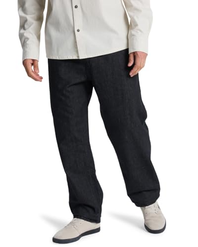 Quiksilver Denim-Hose Taxer Regular Denim Pant Herren Schwarz S Quiksilver Denim-Hose Taxer Regular Denim Pant Herren Schwarz S von Quiksilver