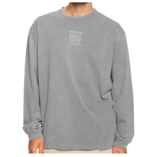 Quiksilver - Embymineral L/S KTTP - Longsleeve Gr M grau von Quiksilver