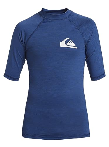 Quiksilver Everyday - Kurzärmliges Surf-T-Shirt mit UPF 50 für Jungen 8-16 Blau von Quiksilver