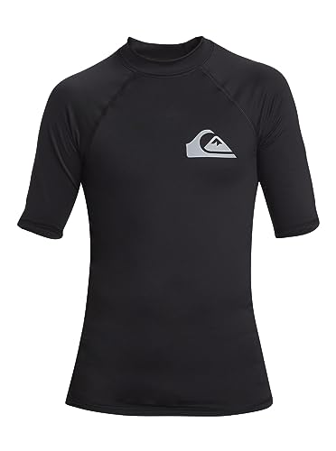 Quiksilver Everyday - Kurzärmliges Surf-T-Shirt mit UPF 50 für Jungen 8-16 Schwarz von Quiksilver