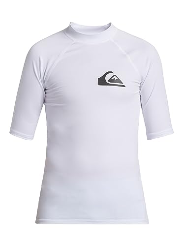 Quiksilver Everyday - Kurzärmliges Surf-T-Shirt mit UPF 50 für Jungen 8-16 Weiß von Quiksilver