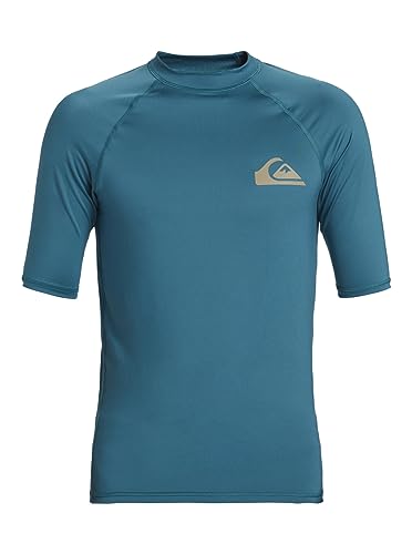 Quiksilver Everyday - Kurzärmliges Surf-T-Shirt mit UPF 50 für Männer Blau von Quiksilver