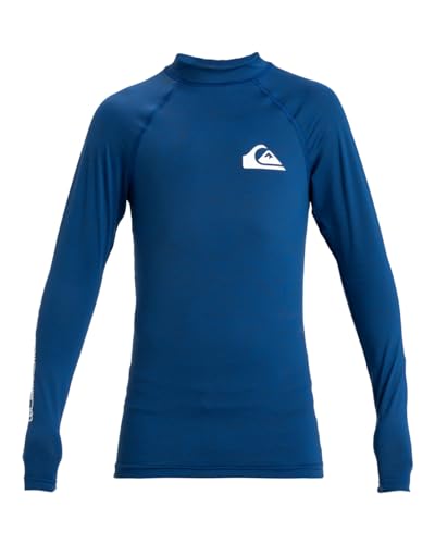 Quiksilver Everyday - Langärmliges Surf-T-Shirt mit UPF 50 für Jungen 8-16 Blau von Quiksilver