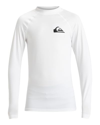 Quiksilver Everyday - Langärmliges Surf-T-Shirt mit UPF 50 für Jungen 8-16 Weiß von Quiksilver
