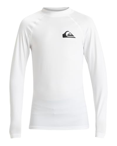 Quiksilver Everyday - Langärmliges Surf-T-Shirt mit UPF 50 für Jungen 8-16 Weiß von Quiksilver