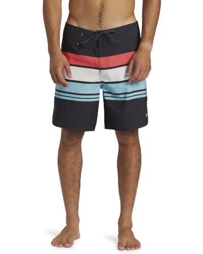 Quiksilver Everyday Stripe 19" - Boardshorts für Männer Schwarz von Quiksilver