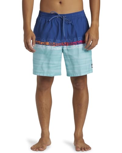 Quiksilver Everyday Wordblock Volley 17" - Schwimmshorts für Männer Blau von Quiksilver