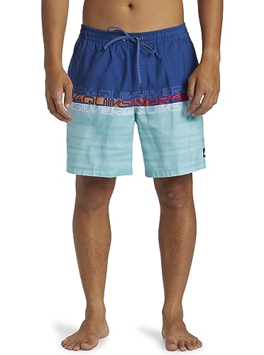 Quiksilver Everyday Wordblock Volley 17" - Schwimmshorts für Männer Blau von Quiksilver