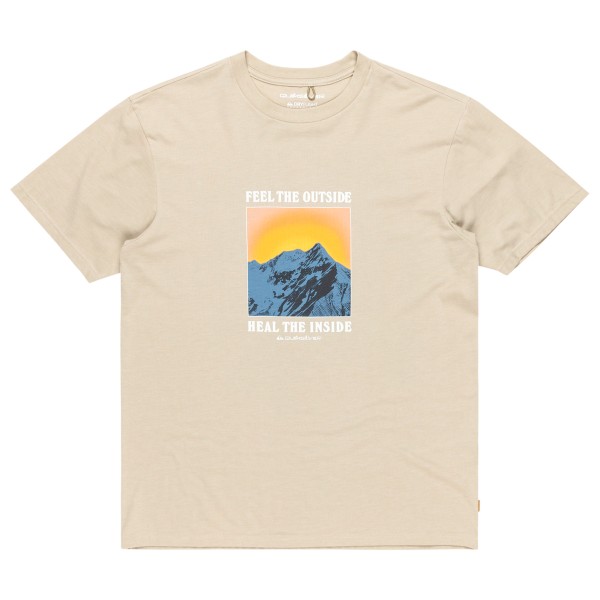 Quiksilver - Feel The Outside S/S Tee - T-Shirt Gr L beige Quiksilver - Feel The Outside S/S Tee - T-Shirt Gr L beige von Quiksilver