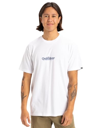 Quiksilver - Fineline T-Shirt mit kurzen Ärmeln - Mann von Quiksilver